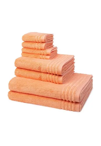 Vossen Handtuch Set Vienna Style Supersoft in orange von Vossen