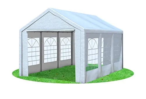 Stabilezelte 3x5m Partyzelt, Classic PRO PE Weiss in weiß von Stabilezelte