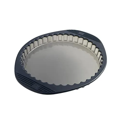 Mastrad Tarteform Silikon - Hochwertige Backform - Backformen aus Premium-Silikon, hitzebeständig und geruchsneutral. Ideal für süße und herzhafte Tartes, mit 5 Jahren Garantie und leicht zu reinigen.