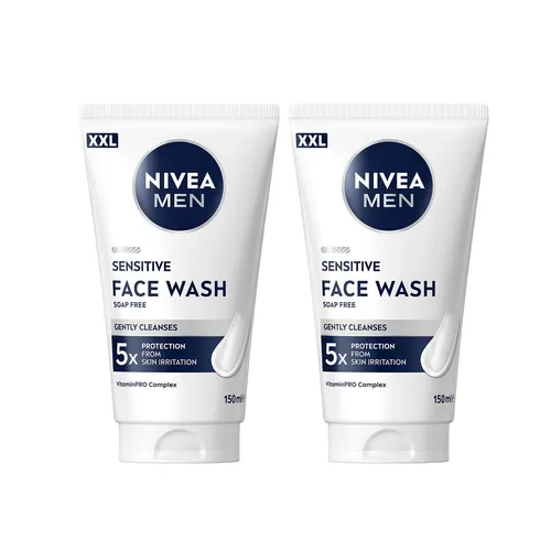 NIVEA MEN Sensitive Waschgel XXL 2 x 150ml