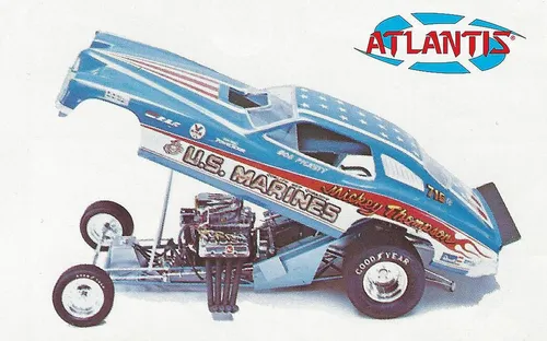 Atlantis AMCH1499 1/16 Mickey Thompson Marines Funny Car