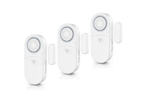 BEARWARE Fensteralarm 120 dB – Einbruchschutz für Tür und Fenster