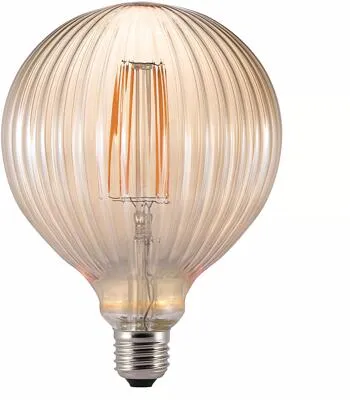 Nordlux Deco E27 G125 Avra Leuchtmittel, 2W, 200lm, 2200K, bernstein (1422070)