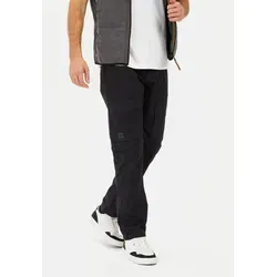 camel active Herren Zip-Off Cargohose Dunkelblau - Wanderhose im Relaxed Fit mit praktischen Cargotaschen und Zip-Off-Funktion für vielseitige Styles, ideal für Outdoor-Aktivitäten.