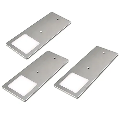 kalb LED Unterbauleuchten 3er Set - Flache Küchenleuchte 5W - Unterschrank Beleuchtung mit eleganten, flachen Design und hoher Leuchtkraft. Ideal für stilvolle Küchen und Arbeitsflächen, sorgt für eine perfekte Ausleuchtung.