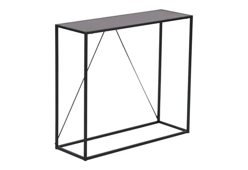 [en.casa] Konsolentisch Austevoll - Moderner Flurtisch im Industrial Design - Drohnen - Stabiler Konsolentisch mit robustem Stahlgestell (90x30x80 cm), ideal für den Eingangsbereich und stilvolle Präsentation von Dekorationen.