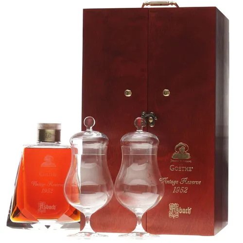 Asbach Johann Wolfgang von Goethe 1952 Vintage Reserve