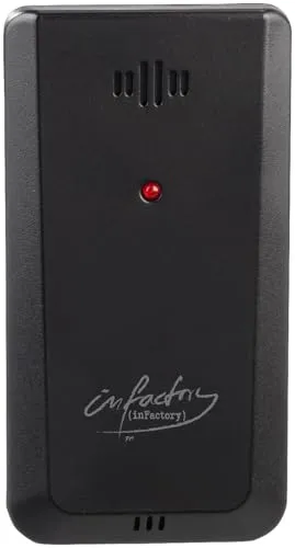 infactory Zubehör zu Wetterstation WLAN App: Funk-Außensensor für WLAN-Funk-Wetterstation FWS-750.app (Thermo Hygrometer Digital, Luftfeuchtigkeitmessgeräte, Kalender)