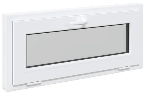 vidaXL Kellerfenster RISOR 90 x 40 cm PVC und Glas Weiß - Modernes Kellerfenster aus PVC und Glas, das Licht und Eleganz in Ihren Raum bringt. Pflegeleicht und robust, ideal für eine helle und freundliche Kelleratmosphäre.