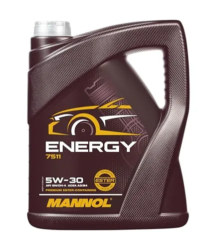 MANNOL Energy 5W-30 Motoröl 5 L in braun von MANNOL