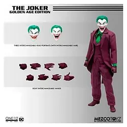 Mezco Toys DC Comics The Joker Golden Age Edition Figur 16 cm