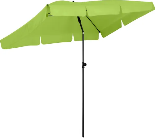 FARE Sonnenschirm, Höhenverstellbar Knickvorrichtung Lichtschutzfaktor UPF 50+ 200x122cm