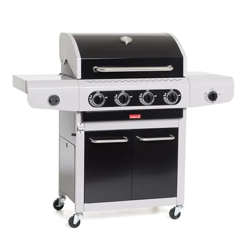 Gasgrillwagen Barbecook Siesta 412 Black Edition