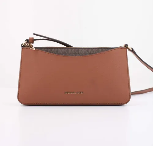 Michael Kors Geldbörse Damen Jet Set Travel Luggage 35F5G4XC8L - Braun - Elegante Damen Geldbörse aus hochwertigem Saffiano Leder in warmem Braun. Mit durchdachter Fächeraufteilung für Karten und Münzen, ideal für den Alltag und besondere Anlässe.
