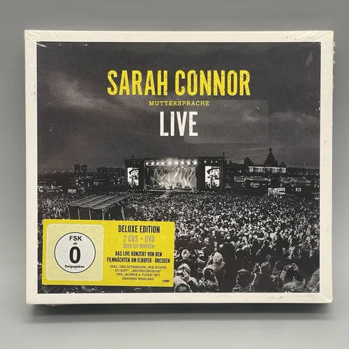 Sarah Connor - Muttersprache - Live [Deluxe Edition, 2 CDs und Bonus DVD]NEU OVP
