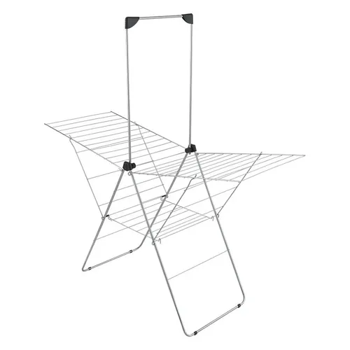 Produktbild Metaltex Monsoon Wäscheständer 30 m Trockenlänge Silber