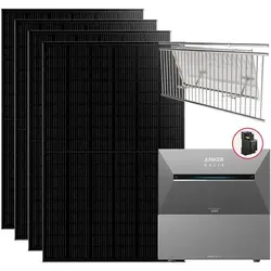 Anker Solix 1800W Balkonkraftwerk Komplettset mit Solarbank 3 Pro