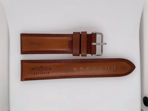 ZEPPELIN Uhrenarmband Leder cognac 20 mm von Zeppelin