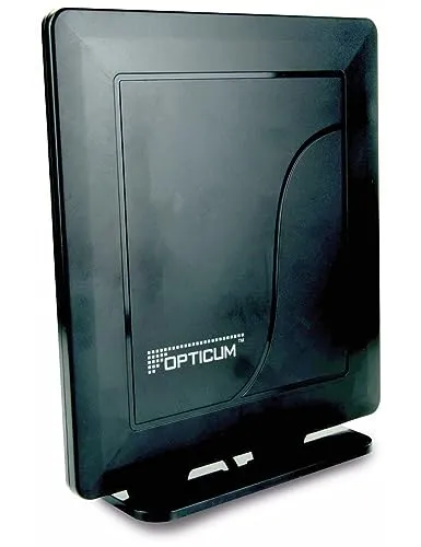 RED OPTICUM SMART HD 550 - DVB-T Antenne - DVB-T/T2 HD Receiver, ideal für Camping und ermöglicht perfekten Empfang von Fernsehsendern und Rundfunk.