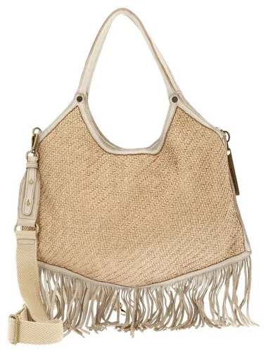 Caterina Lucchi Schultertasche Agata Pentagon Shopping Bag, aus echtem Kalbsleder