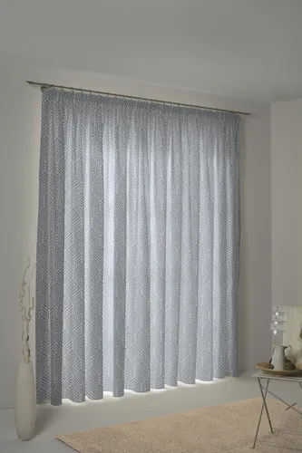 Adam Vorhang Easy Diamond aus 100% Bio-Baumwolle - Fertiggardinen mit blickdichtem Jacquard-Diamantmuster – Nachhaltig und elegant für Ihr Zuhause, gefertigt aus 100% GOTS-zertifizierter Bio-Baumwolle.