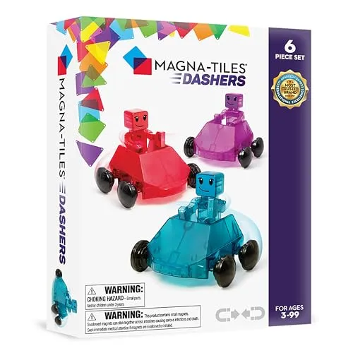 Magna-Tiles Dashers 6 Piece-Set 90234 von Magna-Tiles