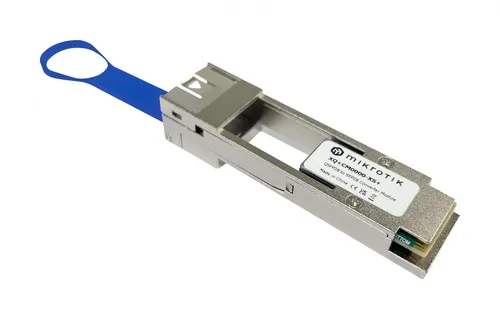 MikroTik 100G QSFP28 zu 25G SFP28 Adapter XQ+CM0000-XS+ - Sonstige Netzwerkartikel, ermöglicht eine kosteneffiziente Verbindung zwischen 100G und 25G Netzwerken für maximale Flexibilität.