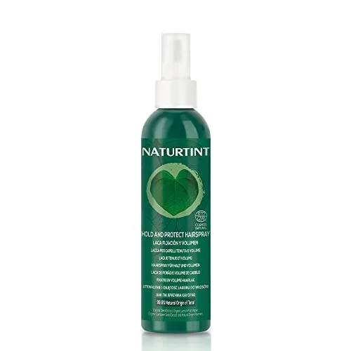 Naturtint Fixierlacke - Mehr Volumen und Glanz, perfekte natürliche Feinbearbeitung, Antikraus-Effekt, +99,6% natürliche Inhaltsstoffen, Baobab-Extrakt, farblos, 175 ml