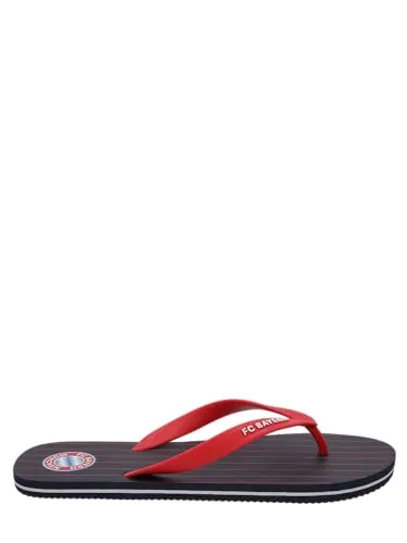 FC Bayern München | Flip-Flops | Badelatschen | Zehentrenner | Essential | Erwachsene | Rot oder Navy