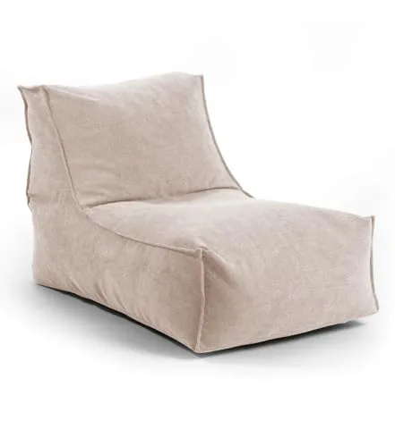 mokebo® Sitzsack 'Der Gelassene' für Kinder & Erwachsene - Hochwertiger Sitzsack aus schwer entflammbaren Stoffen, ergonomisch und anpassbar dank EPS-Perlen-Füllung. Ideal für drinnen, flexibel einsetzbar als Gaming-Sessel oder Relaxliege.