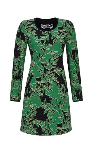 Ringella Nachthemd mit Floraldessin Farbe klee, Größe 40