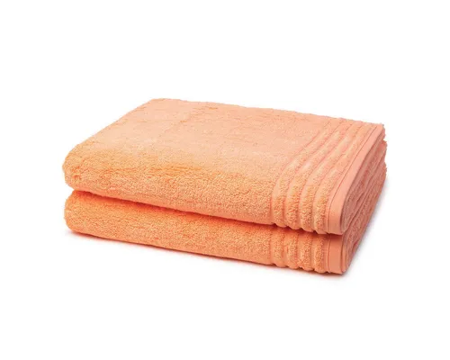 Vossen Handtuch Set Vienna Style Supersoft in orange von Vossen