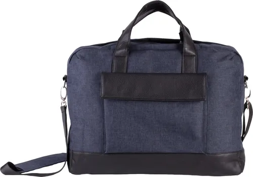 Kimood Business-Laptoptasche in Graphite Blue Heather
