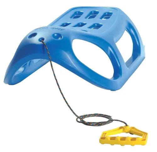 Kinderschlitten Prosperplast Little Seal Blau - Schlitten & Bobs, kälte- und rissbeständig aus robustem Kunststoff für sicheren Fahrspaß im Winter.
