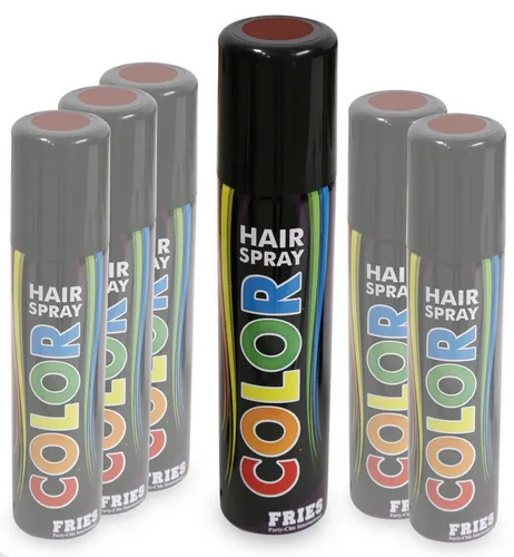 Fries Haarfarbe Haarspray Color Hair Spray Farbspray Haare Haar Sprühdose Farben 100ml, 1-tlg.