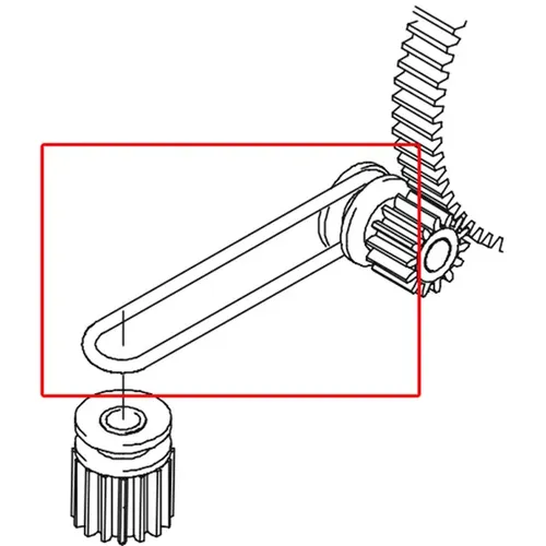 Produktbild Kränzle 50160 Antriebsriemen für Kehrmaschine 2 Plus 2