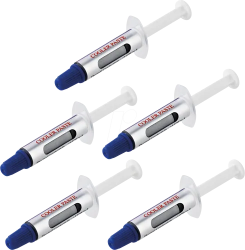 StarTech ST SILV5-THERMAL - 5er-Pack Wärmeleitpaste 1,5 g Tuben - Wärmeleit-Paste/Kleber mit hoher Wärmeleitfähigkeit von 3,07 W/m-K, ideal für CPUs und GPUs; praktische 1,5 g Tuben für 20-30 Anwendungen.