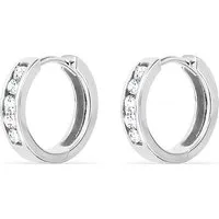 FAVS Creolen 88426304 aus 925er Silber - Ohrringe für Damen, elegantes Design aus hochwertigem 925er Silber für einen zeitlosen Look.