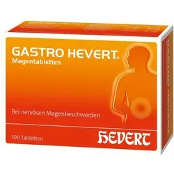 Gastro Hevert Magentabl. - Magenbeschwerden lindern - Praktische Tabletten zur Unterstützung der Magenpflege, einfach dosierbar und für den täglichen Einsatz geeignet.