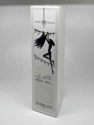 Guerlain La Petite Robe Noir Mon Eau de Lingerie 100ml - Eau de Toilette für Damen, sanfter und langanhaltender Duft für Dessous, hinterlässt keine Flecken und verleiht eleganten Charme