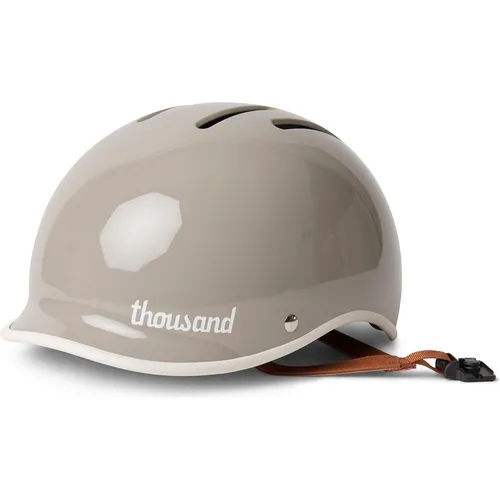 Thousand Fahrradhelm Heritage 2.0 – Dove Grey, Größe L - Sporthelm für Erwachsene aus der Heritage 2.0 Kollektion, stilvolles Taubengrau und optimale Sicherheit für Radfahrer.