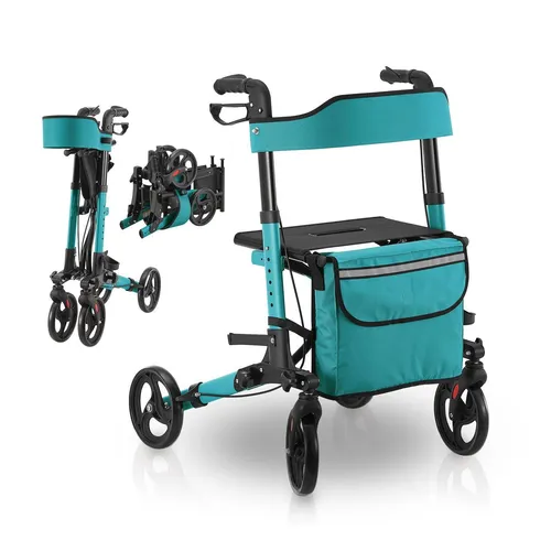 Juskys Rollator (blau)