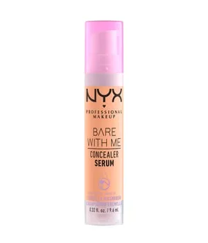 NYX Professional Makeup Abdeckendes Serum mit natürlichem Finish und mittlerer Deckkraft, Bare With Me Concealer Serum, Beige, 9,6 ml