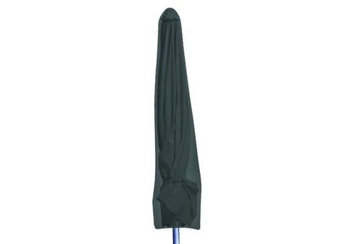 BURI Schutzplane Abdeckhaube anthrazit für Sonnenschirm 183 x 25/35cm Schutzhülle Hülle