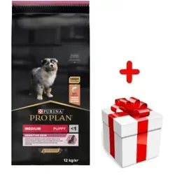 PURINA PRO PLAN Medium Puppy Sensitive Skin OPTIDERMA 12kg von PURINA