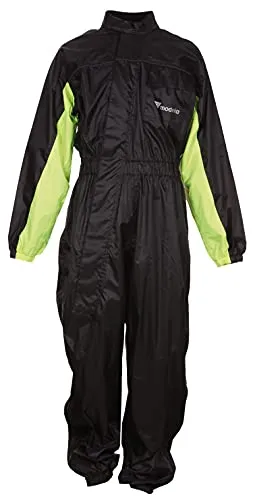 Modeka Black Rain Regenkombi 1 Teiler, schwarz/gelb, S in gelb von Modeka