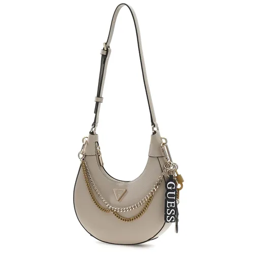 Guess Davina Schultertasche (light taupe) – Elegantes Design - Die Guess Davina Schultertasche in light taupe begeistert mit ihrem stilvollen Design und der hochwertigen Verarbeitung. Der verstellbare Schultergurt sorgt für individuellen Tragekomfort und die sichere Aufbewahrung Ihrer Essentials.