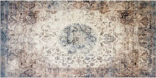 matches21 HOME & HOBBY Küchenläufer Vintage Ornamente beige - Kurzflor-Läufer, rutschfest und waschbar bei 30°C, perfekt für Küche und Flur. Maße: 60x120 cm, Höhe: 5 mm – ideal für stilvolle Akzente in Ihrem Zuhause.