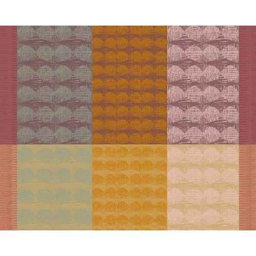 Beschichtete Tischsets Mille Halos Prunus 40x50 cm (2er Set) - Hochwertige Tischsets aus 100% Baumwolle, jacquard-gewebt und beschichtet für einfachen Schutz. Ideal für jeden Tag und vielseitig einsetzbar.