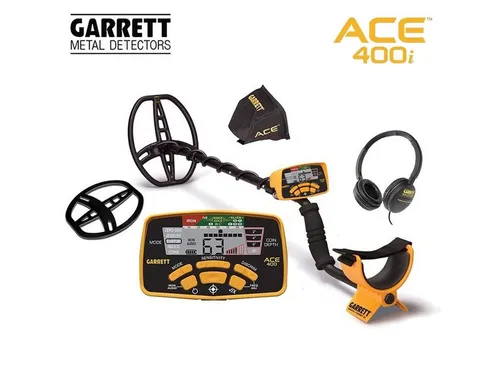 Garrett Metalldetektor Ace 400i – Gelb/Schwarz von Garrett